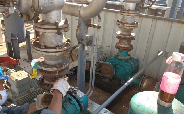 章丘豐源機(jī)械羅茨鼓風(fēng)機(jī)正式在光大環(huán)保能源(太康)有限公司投入使用 圖片關(guān)鍵詞