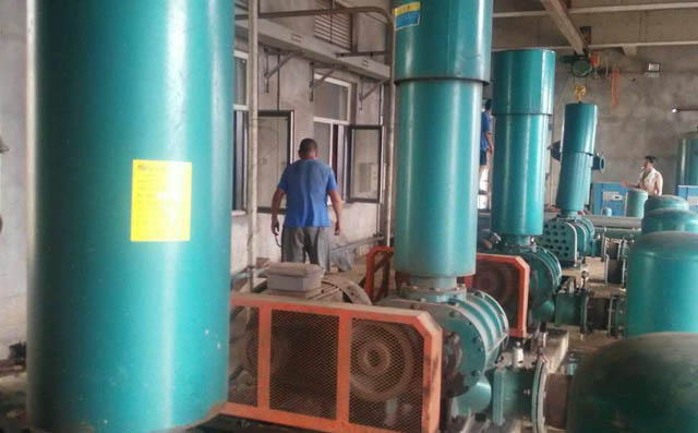 豐源污水曝氣羅茨風(fēng)機在沈陽沈北水務(wù)有限公司運行成功 圖片關(guān)鍵詞